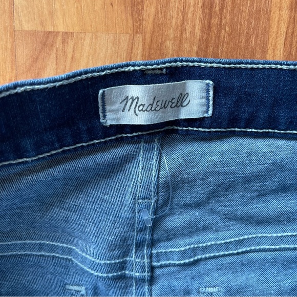 Madewell Slim Straight Raw Cut Jeans Size 26 - Picture 8 of 9